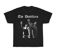 OKMN76huc The Distillers T Shirt Short Sleeve Mens Womens Black 3XL