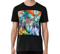 OKMN76huc Wings of Fire All Together T-Shirt Black 3XL