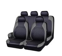 OKMNJHY 9Pcs Auto Ensembles de Housses Siège, pour KIA Picanto Ⅲ 2017 2018 2019 2020 2021 2022 2023 Auto Couvre Sieges Accessoires Interieur,Confortables Respirant Imperméable,A/9pcs Set Grey