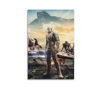 OKMNJU Poster de jeu vidéo de désintégration - Impression sur toile - Décoration murale moderne pour chambre à coucher - 40 x 60 cm