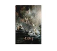 OKMNJU Poster du film The Hobbit - Impression sur toile - Décoration murale moderne pour chambre à coucher - 50 x 75 cm