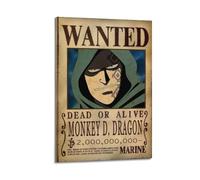 OKMNJU Poster One Piece Wanted Anime Poster88 - Impression sur toile - Impression d'art moderne pour chambre à coucher - 20 x 30 cm