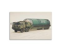 OKNGB Poster moderne d'armes DF-5C - Impression sur toile - Décoration murale moderne pour chambre à coucher - 60 x 90 cm