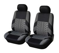 OKNGHPLIU Voiture Ensembles de Housses de siège pour T-Roc R-Line 2019-2024, Auto Ensembles Complet Tissu Douces Confortables Protection pour sièges,A/2 Seats-A/Grey