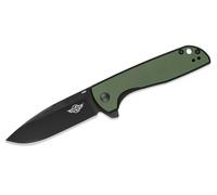 Oknife 154CM, Aluminium, Vert OD Freeze (Manche en Aluminium Vert OD)