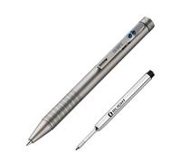 OKNIFE B1 Ti Stylo à bille en titane avec clip 2 en 1, stylo à bille EDC léger avec 2 recharges, idéal pour le bureau, le travail, l'écriture