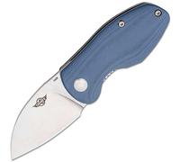 OKNIFE (G10 Gris), Couteau pliant, longueur 158,7 mm, manche G10, lame N690 (Gris) Parrot (Gris)