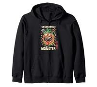 Okonomiyaki Japon Monster Kaiju Kanji Japonais Souvenir Sweat à Capuche