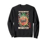 Okonomiyaki Japon Monster Kaiju Kanji Japonais Souvenir Sweatshirt