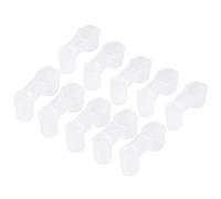 OKOVO 10PCS Practical Plastic Water Drinker Cup Feeder Drinking Bowl for Birds Pigeons Parrots