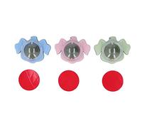 OKOVO 3 pièces Jouets muraux Herbe à Chat pour Soins de Nettoyage des Dents de Chat Rotation à 360 degrés Chaton traite Jouet Boule à lécher