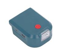 OKOVO - Adaptateur de Batterie au Lithium, lumière LED 14.4-18V vers USB Type C, convertisseur pour BL1830 BL1850 BL1840 BL1845 BL1815 BL1820 BL1860B