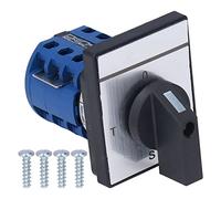 OKOVO BERM commutateur de commutation de came transfert de courant sélecteur de came rotatif 3 phases 4 fils CA10