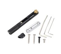 OKOVO Bridge de Guitare sans tête Selle Unique Single Single 5 6 String 7 String adaptée, 7 8 String Guitars Electric Amélioration Sustain, esthétique Simple, Modifications de Cordes