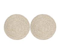 OKOVO Décoration du Coussin Rond du Tatami pour la cérémonie de thé Yoga Zen