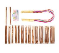 OKOVO - ensemble d'aiguilles à tricoter, bâton à épingle circulaire, Kit de boucle de point en métal, accessoires de Suture