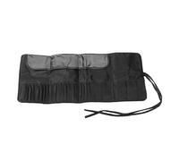 OKOVO Étui pour pinceaux de Maquillage, 26 Trous, Sac de Rangement pour Outils cosmétiques, Noir, Grande capacité, Organisateur de pinceaux de Maquillage de Voyage étanche