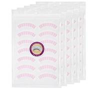 OKOVO Eyelash Extension Adhesive Sticker, 175 Pairs Eyelash Extension Sticker,Eyelash Extension Sticker Eye Positioning Tips Sticker Lash Mapping Stickers