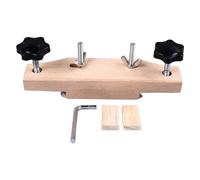 OKOVO Guitar Bridge Clamp Wooden Ayémorrage Luthier Tool pour réparer l'entretien des chansons folkloriques électriques en Aluminium Bois