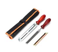 OKOVO Kit de classement de licenciement à l'affûtage de la tronçonneuse pour Un affûtage précis et Une longévité des chaînes de tronçonneuse