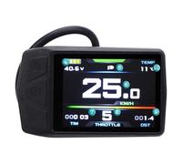 OKOVO panneau de cyclisme électrique avec Port de chargement USB et connecteur étanche à l'eau compteur d'affichage LCD couleur pour KT TF01