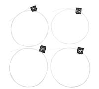 OKOVO Pièces d'instruments à Cordes en fluorocarbone, 4 pièces, pour Guitare ou ukulélé, Cordes universelles (TX-2)