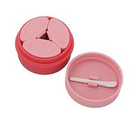 OKOVO - Pots de crème en Silicone, Portables, Rechargeables, Roses, Ensemble de récipients de Maquillage pour Voyage