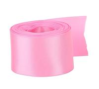 OKOVO Rouleau de ruban de satin double face 5 m/16,4 pieds de longueur 38 mm/1,5 pouces de largeur, ruban d'emballage cadeau en polyester pour travaux manuels, ornements de cheveux (Rose Rouge)