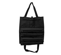 OKOVO Sac à Outils 600d Oxford Tissu Usure Résistante Multi Pockets Portable Car Tool Roll Rangement Sacs (Noir)