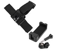 OKOVO Sangle de tête Mount Black Holder réglable Kit Action Caméra Téléphone Mobile Applicable Scène Applicable Adventure intérieure Exploration Photographie
