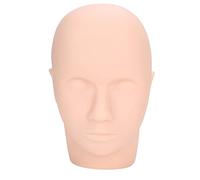 Okovo Silicone Eyelash Extension Mannequin Head, Pro Mannequin Training Head Cosmétologie Maquillage de maquillage de beauté Tête de maquillage Accessory Accessory Face Treator