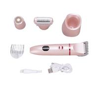 OKOVO Tondeuse à cheveux électrique 3 en 1 pour femme, utilisation humide et sèche, avec épilateur pour les lèvres, le bikini, les jambes, les aisselles, le rasage