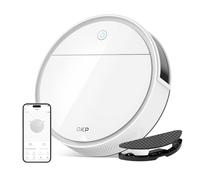 OKP Aspirateur Robot K5 Pro, 5000PA, Contrôle avec WiFi/APP/Alexa, Chargement Automatique, Autonomie de 150 Minutes, Robot Aspirateur Laveur 2 en 1, Idéal pour Les Poussière, Poils d'animaux, Cheveux