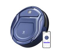 OKP K2 Aspirateur Robot, 2100Pa Forte Aspiration Mini Autonomie Aspirateur Robotique Poil Animaux, App/Alexa/WiFi, Capteur de Collision 6D,pour Les Tapis Sols Durs