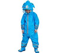 OKSakady des Gamins Imperméable Combinaison de Pluie Tout en Un Flaque Costume Imperméable pour Garçons et Filles Puddlesuit