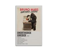 oksdjhrnn Bruno Mars Poster décoratif sur toile - Décoration murale moderne pour salon, chambre à coucher - 20 x 30 cm - Sans cadre