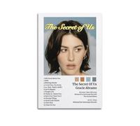 oksdjhrnn Poster de Gracie Abrams - Poster de l'album The Secret of Us - Impression sur toile - Décoration murale moderne pour salon, chambre à coucher - 30 x 45 cm - Sans cadre