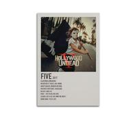 oksdjhrnn Poster décoratif sur toile de l'album Hollywood Undead - Décoration murale moderne pour chambre à coucher - 40 x 60 cm - Style sans cadre