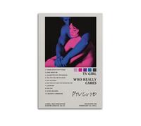 oksdjhrnn Poster sur toile de l'album TV Girl Who Really Cares - Décoration murale moderne pour salon, chambre à coucher - 20 x 30 cm - Style sans cadre