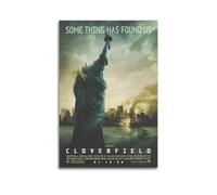 OKSDMQNS Poster de film Cloverfield - Impression sur toile - Décoration murale moderne pour chambre à coucher - 50 x 75 cm
