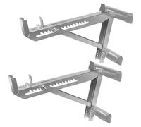 OKSTENCK Support de cric échelle en aluminium, pour échafaudage, extension d'échafaudage, 2 pièces en aluminium pour établi de 50,8 cm, outils de maçonnerie, de peinture et de toiture pour chantiers