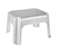 OKT 2053608 Tabouret Plastique Argent