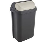 keeeper Poubelle roll-top Okt 2053711 plastique 25 L graphite/crème
