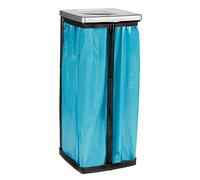 2053721 Support Pour Sac Poubelle Plastique Argent-Noir 5886