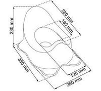 Okt hippo réducteur de siège multicolore G