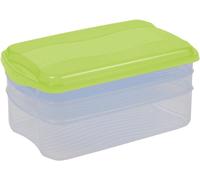 OKT Kit de boîtes de conservation Food Center avec couvercle, empilable