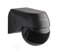 Oktaplex Ana détecteur de Mouvement extérieur IP44 | infrarouge à 180° avec portée de 10 m, orientable avec détecteur crépusculaire pour montage en saillie