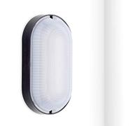Oktaplex BASE hublot LED IP65 avec repiquage 9 W, noir