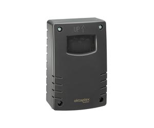 Oktaplex Bela Interrupteur crépusculaire extérieur avec minuterie d'extinction IP65 230V anthracite capteur crépusculaire réglable