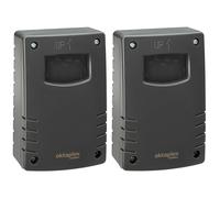Oktaplex Bela lot de 2 interrupteurs crépusculaires extérieurs IP65 anthracite